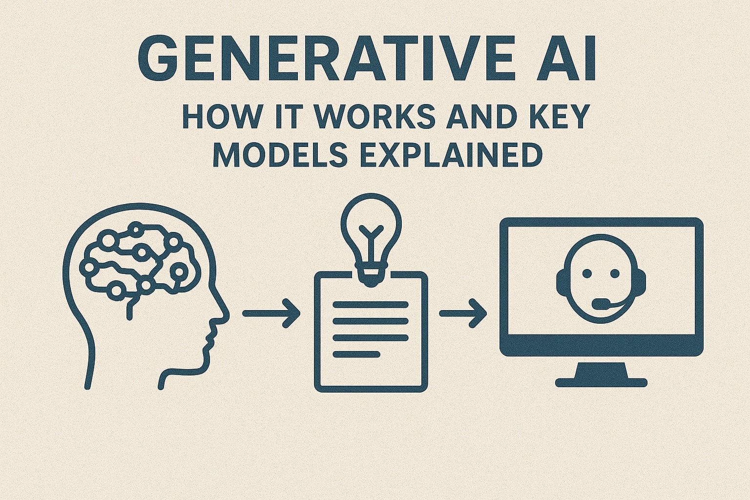 Generative AI How It Works and Key Models Explained