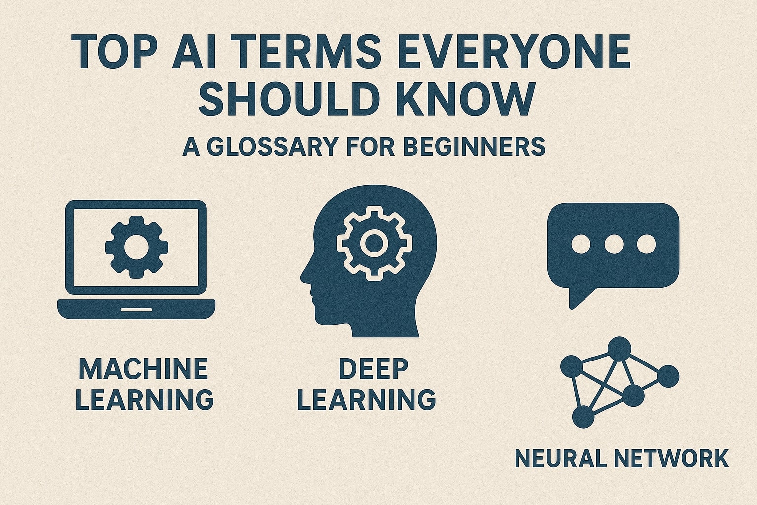 Top AI Terms Everyone Should Know A Glossary for Beginners