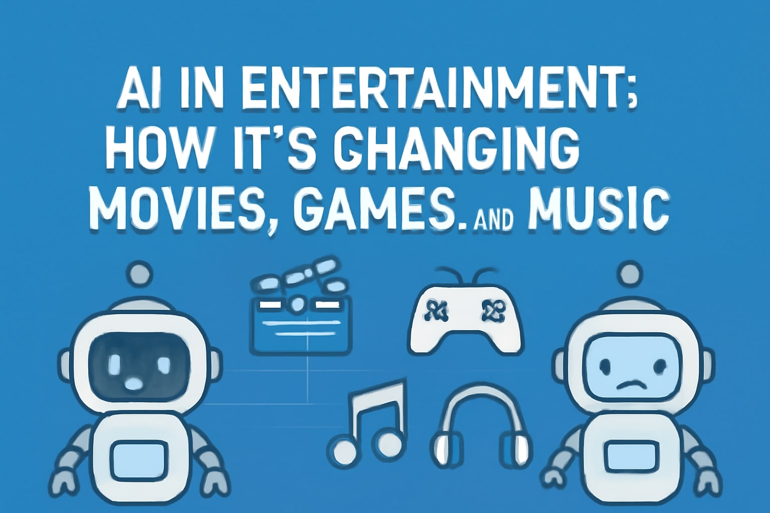 AI in Entertainment How It’s Changing Movies, Games, and Music