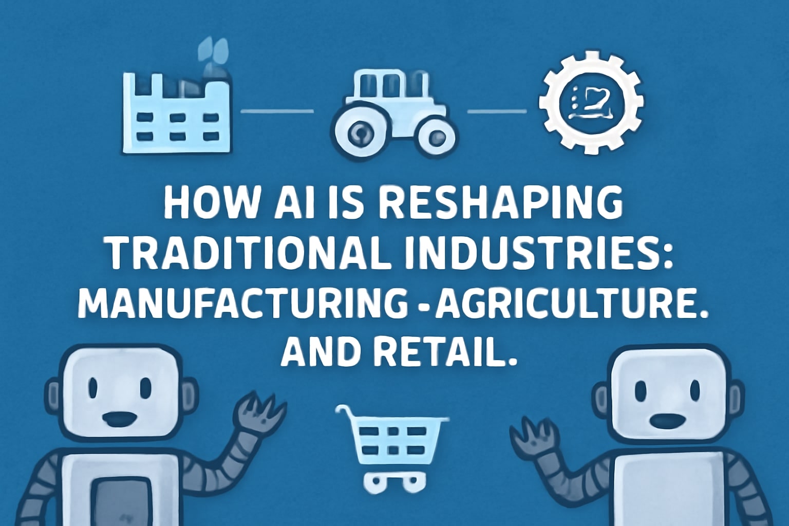 How AI is Reshaping Traditional Industries Manufacturing, Agriculture, and Retail