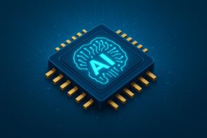 Futuristic AI nanochip